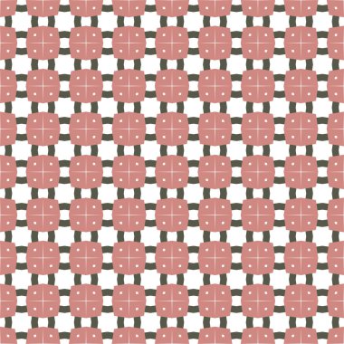 soyut geometrik dikişsiz desen, vektör illüstrasyonu