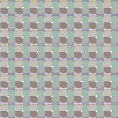 Geometrik şekilli kusursuz desen vektör çizimi  