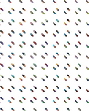 soyut geometrik dikişsiz desen, vektör illüstrasyonu