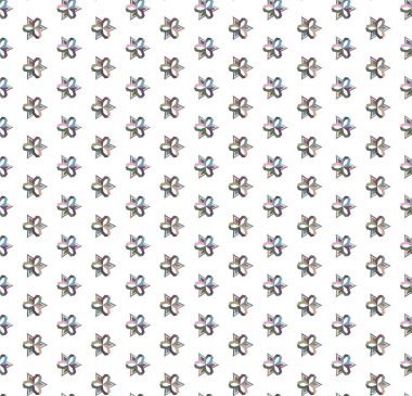 Geometrik soyut dikişsiz desen, vektör illüstrasyonu