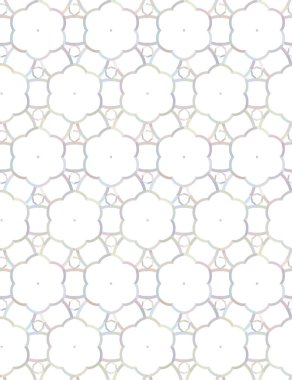 Geometrik soyut dikişsiz desen, vektör illüstrasyonu