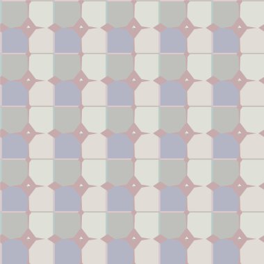 soyut geometrik dikişsiz desen, vektör illüstrasyonu