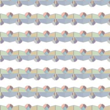 soyut geometrik dikişsiz desen, vektör illüstrasyonu