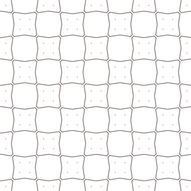 Geometrik soyut dikişsiz desen, vektör illüstrasyonu