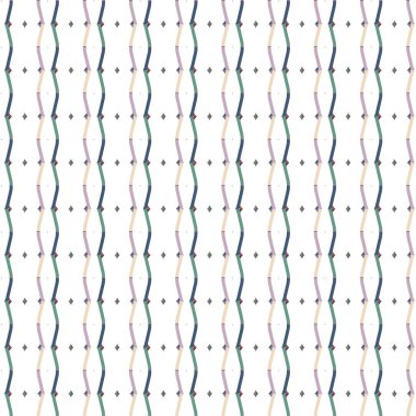 soyut geometrik dikişsiz desen, vektör illüstrasyonu