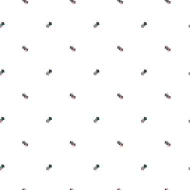 Geometrik soyut dikişsiz desen, vektör illüstrasyonu