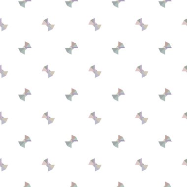 Geometrik soyut dikişsiz desen, vektör illüstrasyonu