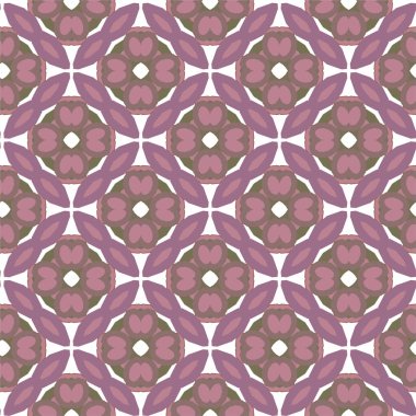 soyut geometrik dikişsiz desen, vektör illüstrasyonu