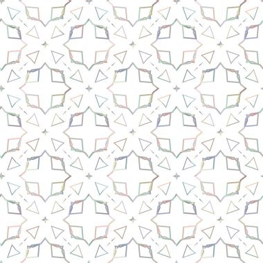 soyut geometrik dikişsiz desen, vektör illüstrasyonu