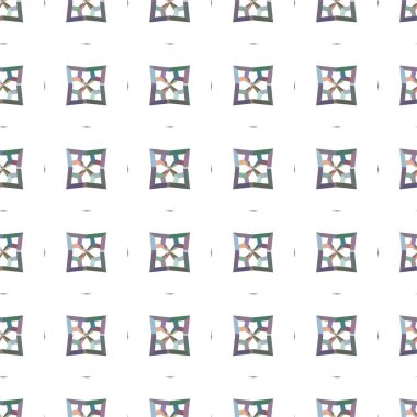 soyut geometrik dikişsiz desen, vektör illüstrasyonu