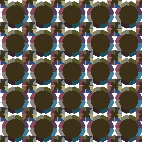 soyut geometrik dikişsiz desen, vektör illüstrasyonu