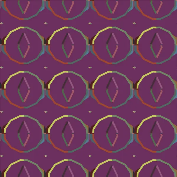 Textura Abstracta Fondo Estilo Ornamental Geométrico Diseño Sin Costuras — Vector de stock