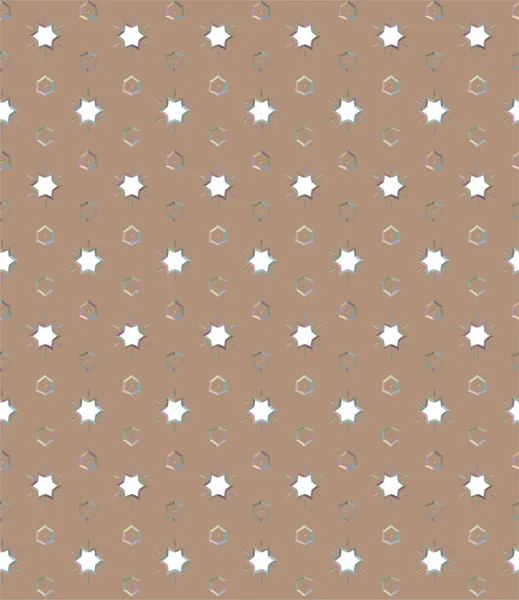 Motif Géométrique Abstrait Sans Couture Illustration Vectorielle — Image vectorielle