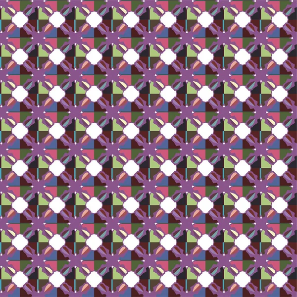 soyut geometrik dikişsiz desen, vektör illüstrasyonu