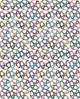 soyut geometrik dikişsiz desen, vektör illüstrasyonu 