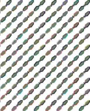 soyut geometrik dikişsiz desen, vektör illüstrasyonu