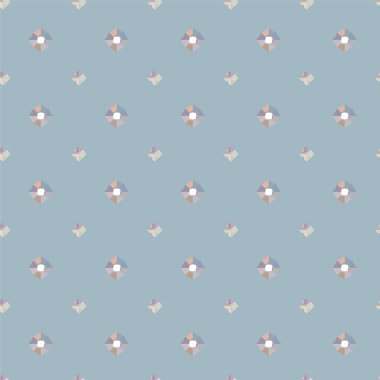 Geometrik soyut dikişsiz desen, vektör illüstrasyonu