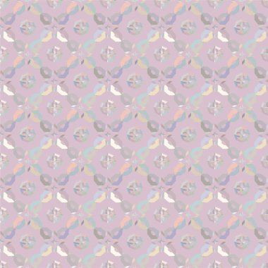 soyut geometrik dikişsiz desen, vektör illüstrasyonu