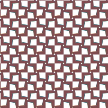 soyut geometrik dikişsiz desen, vektör illüstrasyonu