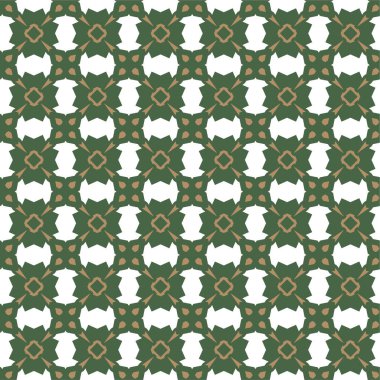 Geometrik soyut dikişsiz desen, vektör illüstrasyonu