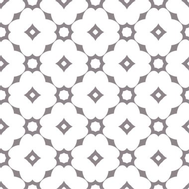 Geometrik soyut dikişsiz desen, vektör illüstrasyonu