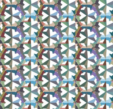 Geometrik süs tarzında soyut arkaplan dokusu. Kusursuz tasarım.