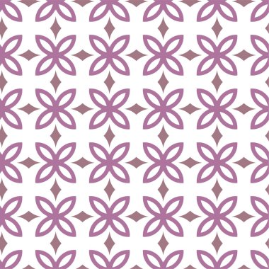 Geometrik şekilli kusursuz desen vektör çizimi  