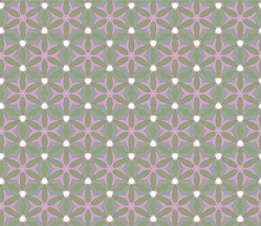 Geometrik soyut dikişsiz desen, vektör illüstrasyonu