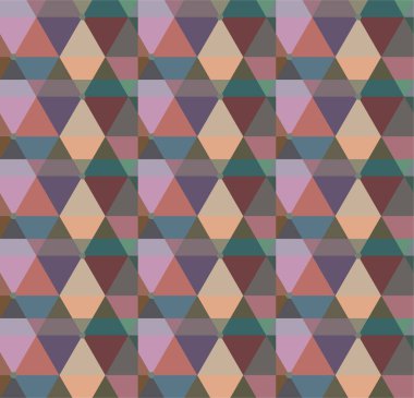 soyut geometrik dikişsiz desen, vektör illüstrasyonu