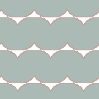 Geometrik şekilli kusursuz desen vektör çizimi  