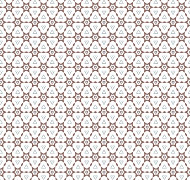 soyut geometrik dikişsiz desen, vektör illüstrasyonu 