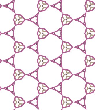 soyut geometrik dikişsiz desen, vektör illüstrasyonu