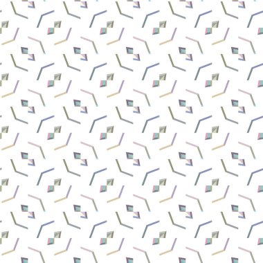 soyut geometrik dikişsiz desen, vektör illüstrasyonu