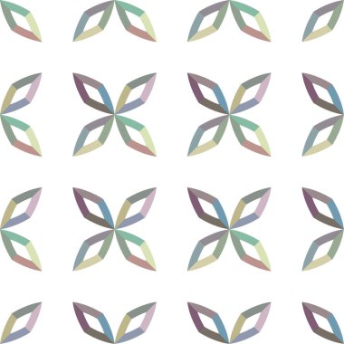 soyut geometrik dikişsiz desen, vektör illüstrasyonu