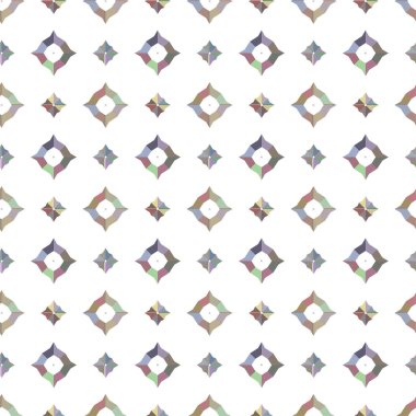 soyut geometrik dikişsiz desen, vektör illüstrasyonu