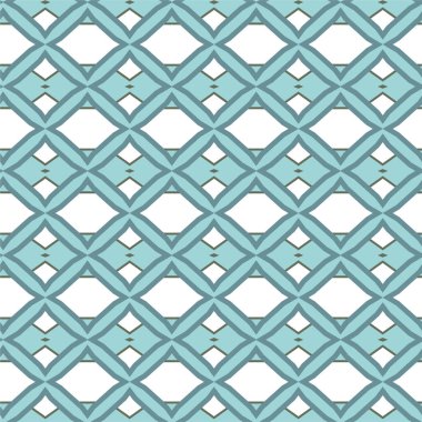 Geometrik şekilli kusursuz desen vektör çizimi    