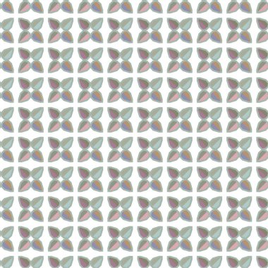 soyut geometrik dikişsiz desen, vektör illüstrasyonu