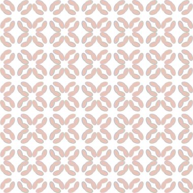 Geometrik soyut dikişsiz desen, vektör illüstrasyonu