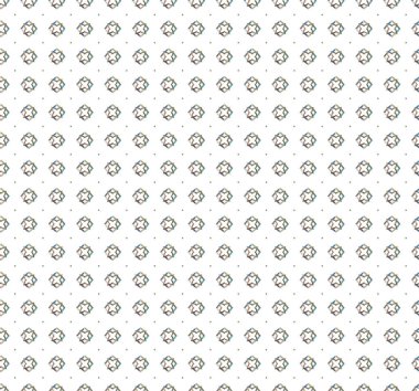 Geometrik soyut dikişsiz desen, vektör illüstrasyonu