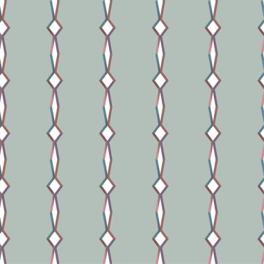 soyut geometrik dikişsiz desen, vektör illüstrasyonu