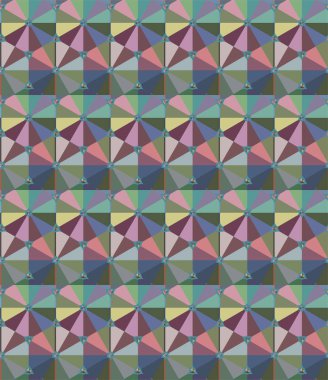 Geometrik soyut dikişsiz desen, vektör illüstrasyonu