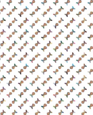 soyut geometrik dikişsiz desen, vektör illüstrasyonu