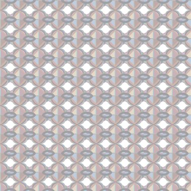 Geometrik şekilli kusursuz desen vektör çizimi  