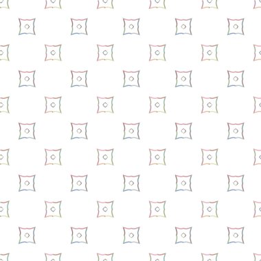 soyut geometrik dikişsiz desen, vektör illüstrasyonu