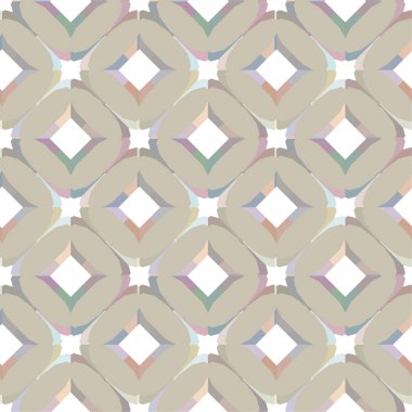 soyut geometrik dikişsiz desen, vektör illüstrasyonu