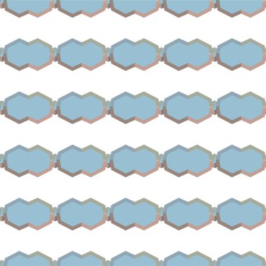 soyut geometrik dikişsiz desen, vektör illüstrasyonu