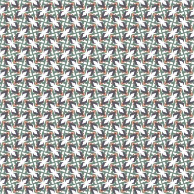 soyut geometrik dikişsiz desen, vektör illüstrasyonu