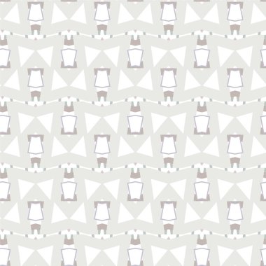 soyut geometrik dikişsiz desen, vektör illüstrasyonu