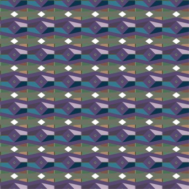 soyut geometrik dikişsiz desen, vektör illüstrasyonu
