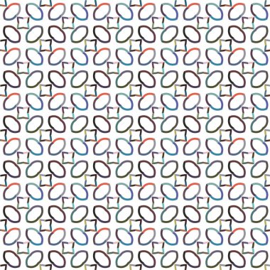 soyut geometrik dikişsiz desen, vektör illüstrasyonu